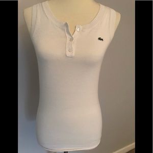 Lacoste sleeveless lightweight sweater 38
